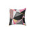 Geometric Pink Decorative Pillow