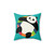 Colorful Chill Pillow with Panda Design