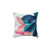 Colorful plant leaf decorative pillow