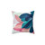 Colorful plant leaf decorative pillow