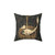 Dinosaur Captivity Pillow with Paleo Art Design