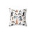 Funny cat bum pillow featuring a cute cat butt pattern