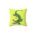 Cartoon Croc Fez Decorative Pillow