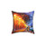 Afremov Fog Forest Decorative Pillow