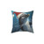 Dolphin Christmas Pillow with Santa Hat Decorations