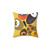 Retro 50s 60s Colorful Design Pillow