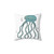 Jellyfish Pillow - Tranquil Underwater Scene