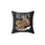 Funny snake lover pillow with snake graphic