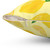 Lemon-themed 'Squeeze the Day' motivational pillow