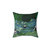 Badgers Among Bluebells Decorative Pillow