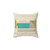 Vintage Periodic Table of Elements Pillow
