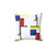 Mondrian Minimalist De Stijl Art Pillow