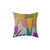 Colorful Flower Themed Pillow