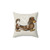 Dachshund Pillow - Dapple Chocolate Long Hair Sausage Dog Decor