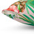 Tropical Botanical Pillow with Floral Watercolor Design