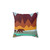 Nature-Inspired Peak Pillow with Scenic Landscape Design