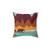 Nature-Inspired Peak Pillow with Scenic Landscape Design