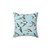 Watercolor Swallow Flight Pillow