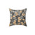 Concrete and Wood Cubes Decorative Pillow