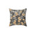 Concrete and Wood Cubes Decorative Pillow