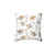 Ginkgo Biloba Leaf Pattern Pillow