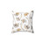 Ginkgo Biloba Leaf Pattern Pillow