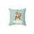 Cozy Winter Animal Pillow with Cute Critters