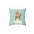 Cozy Winter Animal Pillow with Cute Critters