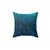 Amazonian Flight Pillow featuring a vibrant tropical landscape with birds in flight