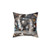 Koi Fish Pond Decorative Throw Pillow