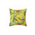 Mustard Yellow Floral Pillow - Morning Song