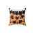 Halloween Black Cat Pumpkin Patch Decorative Pillow