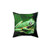 Watching from Behind the Glass Frog Pillow