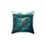 Metallic Whale Shark Decorative Pillow