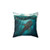 Metallic Whale Shark Decorative Pillow