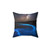Bioluminescent Milky Way Pillow Featuring a Glowing Galaxy Design
