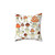 Colorful Mushroom Throw Pillow with Bold Patterns