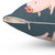 Whimsical floating pig pillow