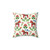Swedish Dala Horse Accent Pillow