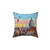 Mary Poppins Decorative Pillow featuring Bert and the Rooftops of London