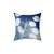 Honesty Plant Cyanotype Print Pillow