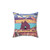Vintage Tekapo Pillow - Decorative Travel Cushion