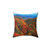 Autumn Valley Landscape Pillow