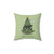Spruce Willis Funny Christmas Pillow