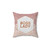 Boss Lady Pillow with Geometric Hexagon Design