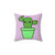 Cute cactus pillow for plant lovers