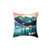 Lake Mist Pillow - Bohemian Nature Decor