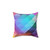Colorful abstract pattern 12 pillow