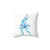 Watercolor Ice Dancer Pillow