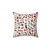 Cute squirrel doodle decorative pillow for autumn